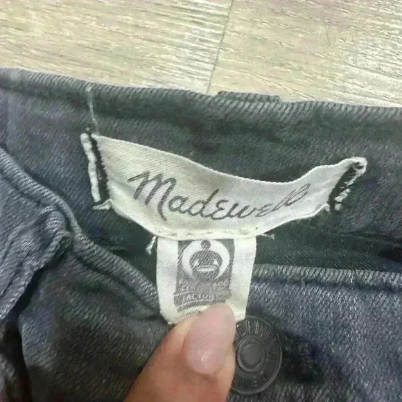 Madewell 10" High-Rise Skinny Jeans size 24 - Picture 3 of 7